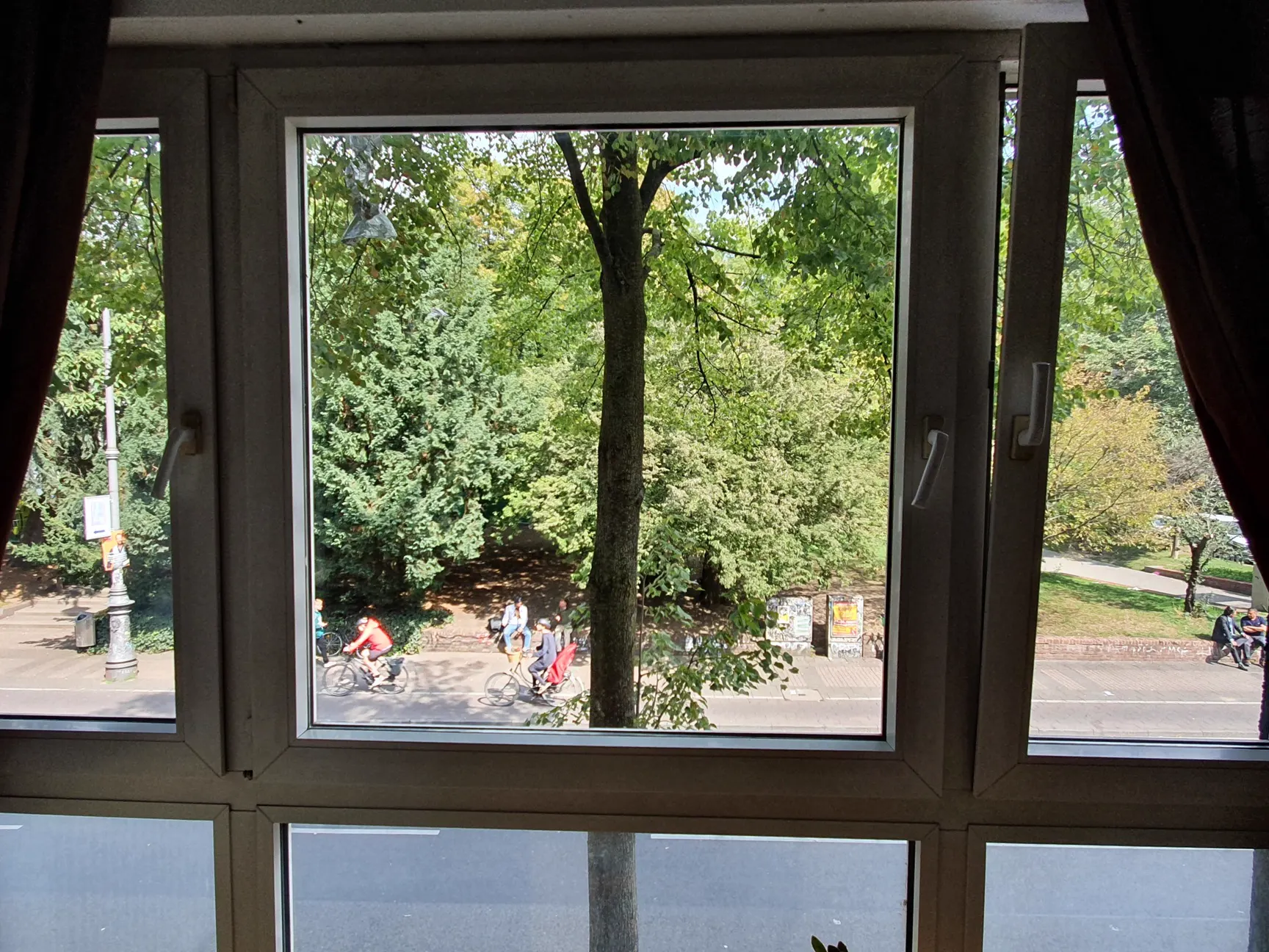 Parkblick aus dem 3-Bed Studio
